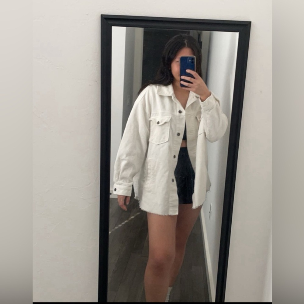 Zara Oversized Corduroy Shacket Jacket Size Xs. R… - image 3